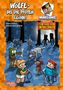 "WÖLFE - BIS DIE PFOTEN GLÜHN!", "MINECOMIC", "FÜR FANS VON MINECRAFT". Cartoon-Wölfe und Charaktere im Pixelstil., Buch