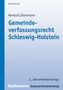 Harald Rentsch: Gemeindeverfassungsrecht Schleswig-Holstein, Buch