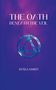 "The Oath Beneath the Veil" und "Estela Hardy" auf lila Hintergrund, mit einem blauen, geometrischen Symbol., Buch