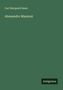 Carl Marquard Sauer: Alessandro Manzoni, Buch