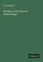 Carl Hoffbauer: Beiträge zur Kenntnis der Insektenflügel, Buch