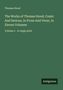 Thomas Hood: The Works of Thomas Hood; Comic And Serious, In Prose And Verse, In Eleven Volumes, Buch