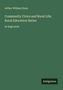Text: "Arthur William Dunn Community Civics and Rural Life; Rural Education Series in large print" auf grünem Hintergrund., Buch