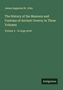 Titel: "The History of the Manners and Customs of Ancient Greece; In Three Volumes". Grün, minimalistisch., Buch