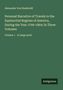 Alexander Von Humboldt: Personal Narrative of Travels to the Equinoctial Regions of America, During the Year 1799-1804; In Three Volumes, Buch