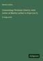 Martin Luther: Concerning Christian Liberty; with Letter of Martin Luther to Pope Leo X., Buch