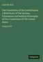 "James M. Beck, The Constitution of the United States; A Brief Study... in large print. Antigonos Logo." Text auf grünem Hintergrund.