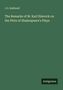 J. O. Halliwell: The Remarks of M. Karl Simrock on the Plots of Shakespeare's Plays, Buch