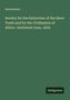 Anonymous: Society for the Extinction of the Slave Trade and for the Civilization of Africa : Instituted June, 1839, Buch