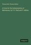 Thomas Bull: A Form for the Solemnization of Matrimony, by T. P. Bull and T. Adkins, Buch
