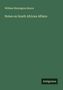 Oben steht "William Binnington Boyce", darunter "Notes on South African Affairs". Unten rechts "Antigonos". Hintergrund: grün., Buch