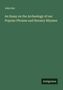 "John Ker", "An Essay on the Archeology of our Popular Phrases and Nursery Rhymes", grüner Hintergrund, "Antigonos" unten rechts., Buch