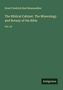 Ernst Friedrich Karl Rosenmüller: The Biblical Cabinet. The Mineralogy and Botany of the Bible, Buch