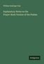 William Keatinge Clay: Explanatory Notes on the Prayer-Book Version of the Psalms, Buch