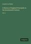 Leopold von Ranke: A History of England Principally in the Seventeenth Century, Buch
