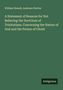 William Newell: A Statement of Reasons for Not Believing the Doctrines of Trinitarians. Concerning the Nature of God and the Person of Christ, Buch