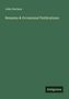 John Davison: Remains & Occasional Publications, Buch