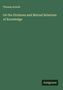 Thomas Arnold: On the Divisions and Mutual Relations of Knowledge, Buch