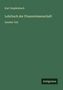 Karl Umpfenbach: Lehrbuch der Finanzwissenschaft, Buch