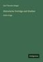 Karl Theodor Heigel: Historische Vorträge und Studien, Buch