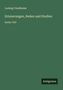 Titel: "Erinnerungen, Reden und Studien, Erster Teil" von Ludwig Friedländer. Simple grüne Buchabdeckung mit Logo "Antigonos".