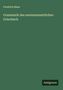 Friedrich Blass: Grammatik des neutestamentlichen Griechisch, Buch