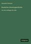 Alexander Brückner: Russische Literaturgeschichte, Buch