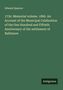 Edward Spencer: 1730. Memorial volume. 1880. An Account of the Municipal Celebration of the One Hundred and Fiftieth Anniversary of the settlement of Baltimore, Buch