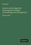 Hans Blum: Annalen des Reichsgerichts: Sammlung aller wichtigen Entscheidungen des Reichsgerichts, Buch