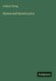 Godfrey Thring: Hymns and Sacred Lyrics, Buch