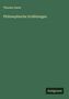 "Theodor Herzl, Philosophische Erzählungen, Antigonos. Dunkelgrüner Hintergrund, minimalistische Gestaltung.", Buch