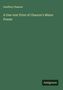 Geoffrey Chaucer: A One-text Print of Chaucer's Minor Poems, Buch