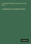 J. O. Halliwell-Phillipps: A Supplementary English Glossary, Buch