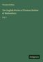 Thomas Hobbes: The English Works of Thomas Hobbes of Malmesbury, Buch