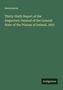 Anonymous: Thirty-Sixth Report of the Inspectors-General of the General State of the Prisons of Ireland, 1857, Buch