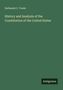 Nathaniel C. Towle, "History and Analysis of the Constitution of the United States". Grün mit kleinem "Antigonos"-Textfeld., Buch