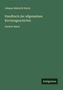 Text: Johann Heinrich Kurtz, Handbuch der allgemeinen Kirchengeschichte, Zweiter Band, Antigonos. Grüner Hintergrund., Buch