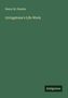 Henry M. Stanley: Livingstone's Life Work, Buch
