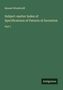 Titel: "Subject-matter Index of Specifications of Patents of Invention Part I" von Bennet Woodcroft. Unten steht "Antigonos". 