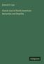 Edward D. Cope: Check-List of North American Batrachia and Reptilia, Buch