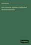 Julius Zacher: "Das Gothische Alphabet Vulfila und das Runenalphabet." Unten rechts kleines "Antigonos" Logo. Hintergrund grün., Buch