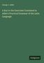 George J. Adler: A Key to the Exercises Contained in Adler's Practical Grammar of the Latin Language, Buch