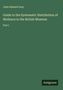Oben steht "John Edward Gray". Titel: "Guide to the Systematic Distribution of Mollusca in the British Museum". Unten "Antigonos".