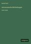 Rudolf Wolf, Astronomische Mitteilungen, LXXI-LXXX. Verlag "Antigonos" vor dunkelgrünem Hintergrund.