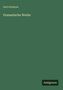 Karl Gutzkow: Dramatische Werke, Buch