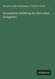 "Heinrich Julius Holtzmann, Friedrich Bleek. Synoptische Erklärung der drei ersten Evangelien. Antigonos" auf grünem Hintergrund.