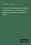 Text: "John Eaton, C. Schurz", "Circulars of Information of the Bureau of Education. No. 1-1877. Report on the System of Public Instruction in China", "Antigonos". Grüner Hintergrund., Buch