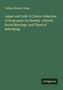 Grüner Hintergrund, weißer Text: "Tullius Clinton O'Kane - Jasper and Gold. A Choice Collection of Song-gems for Sunday-schools..." Unten "Antigonos"., Buch