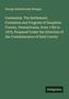 Titel: "Centennial. The Settlement, Formation and Progress...", Name: George Hallenbrooke Morgan, Logo: Antigonos.