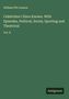 Texte: "William Pitt Lennox", "Celebrities I Have Known. With Episodes, Political, Social, Sporting and Theatrical", "Vol. II", "Antigonos". 
Grüner Hintergrund.
